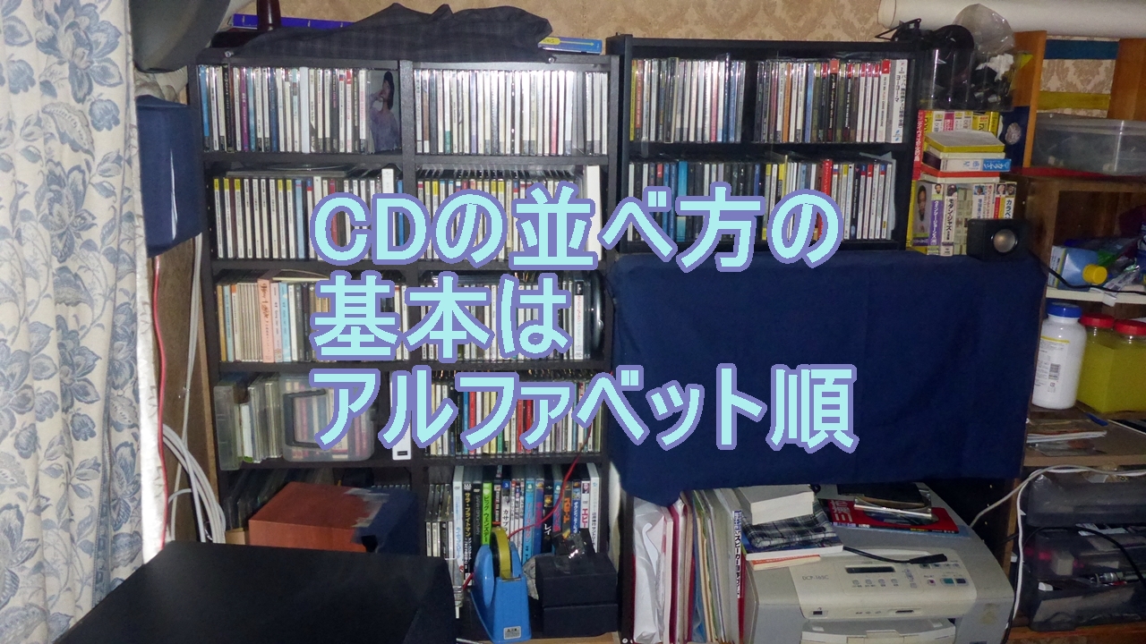 CDの並べ替えのタイトル画像