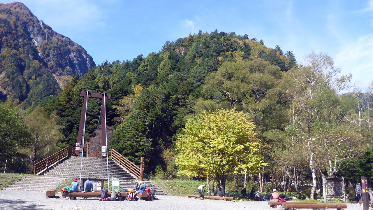 帰りに横尾大橋を見る