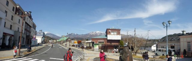 日光駅前パノラマ撮影