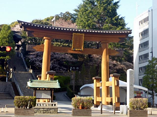 二荒山神社の鳥居